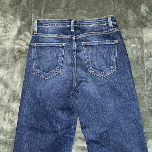 Flying Monkey Dark Blue Cropped Jeans - Picture 6 of 8